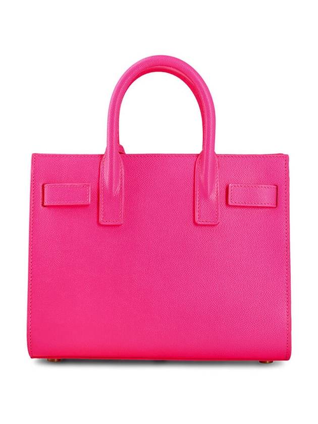 Sac De Jour Nano Tote Bag Pink - SAINT LAURENT - BALAAN 4