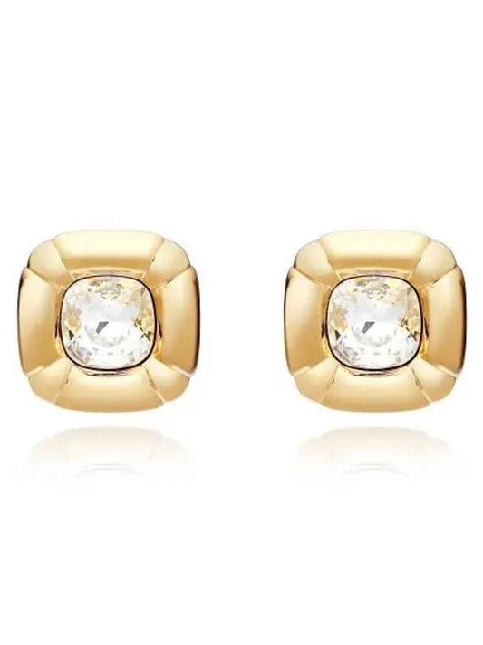 Dulocis Stud Earrings Gold - SWAROVSKI - BALAAN 2