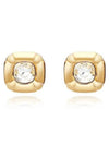 Dulocis Stud Earrings Gold - SWAROVSKI - BALAAN 5