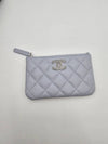 Mini pouch pouch bag inner bag season gray silver caviar AP3833 - CHANEL - BALAAN 4