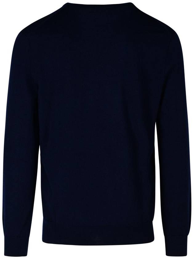 Polo Ralph Lauren Navy Wool Sweater - POLO RALPH LAUREN - BALAAN 3