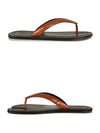 Men's Stitch Tabi Slippers Black Brown - MAISON MARGIELA - BALAAN.