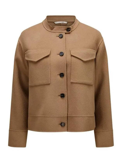 SUPREMO Pocket Wool Jacket Camel 2429046043 045 - MAX MARA - BALAAN 2