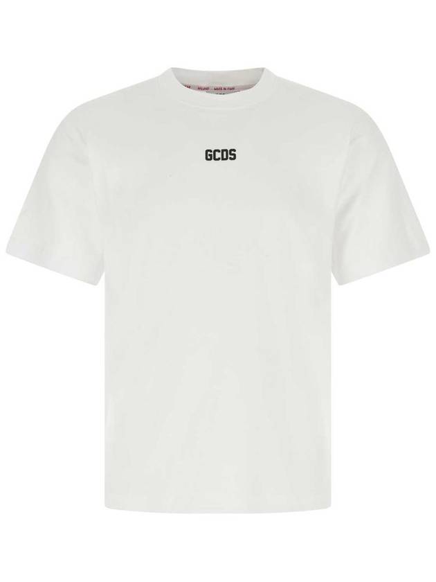 small logo short sleeve t-shirt white - GCDS - BALAAN 2