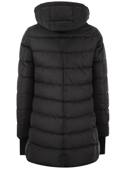 Medium down jacket with hood - HERNO - BALAAN 2