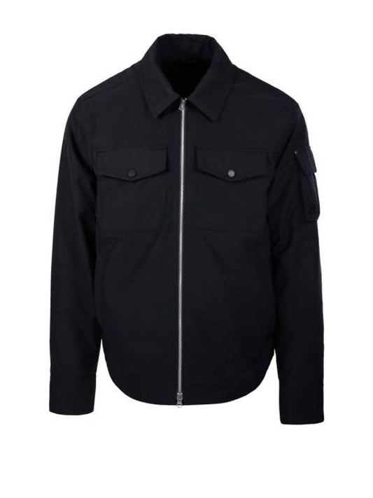 Charlesbourg Logo Jacket Black - MOOSE KNUCKLES - BALAAN 1