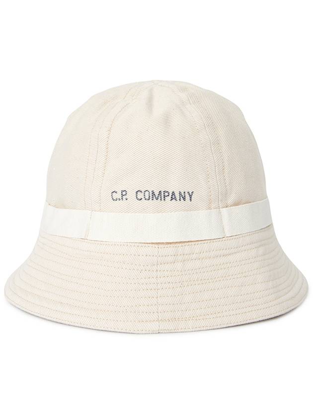 Bull Assi Bucket Hat Ivory - CP COMPANY - BALAAN 3