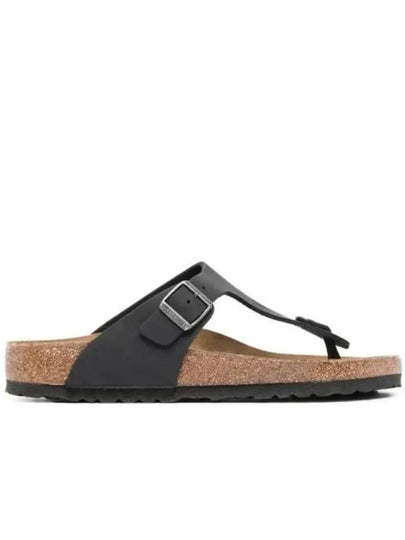 Buckle Detail Flip Flops Black - BIRKENSTOCK - BALAAN 2