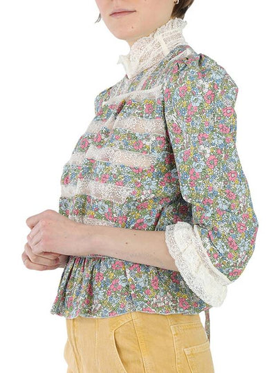 Marc Jacobs Multicolor Victorian Blouse, Brand Size 0 - MARC JACOBS - BALAAN 2