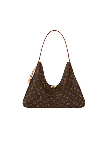 Slouchy MM Monogram Shoulder Bag Brown - LOUIS VUITTON - BALAAN 1