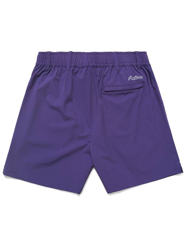 Wiz Collection Wizard Shorts PURPLE - MALBON GOLF - BALAAN 2