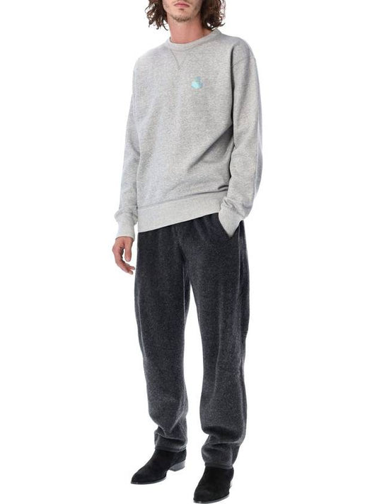 Men's Logo Sweatshirt Gray - ISABEL MARANT - BALAAN 2