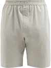 Underwear Check Cotton Blend Pajama Shorts Pants Gray - CALVIN KLEIN - BALAAN 1