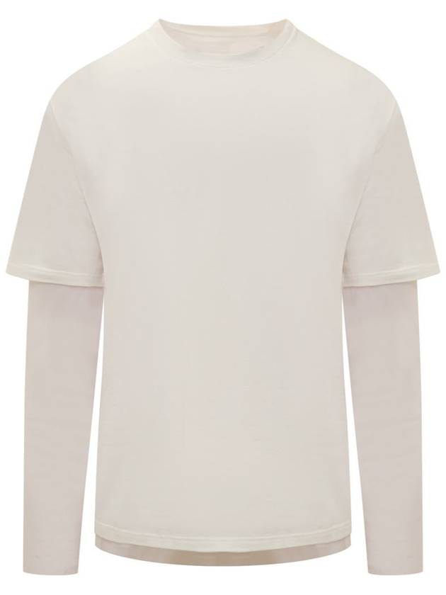 Long Sleeve T-Shirt J22FV0111JTN325 668 PINK - JIL SANDER - BALAAN 2