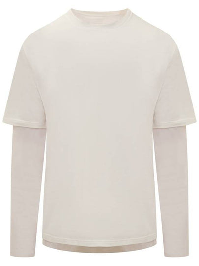 Long Sleeve T-Shirt J22FV0111JTN325 668 PINK - JIL SANDER - BALAAN 2