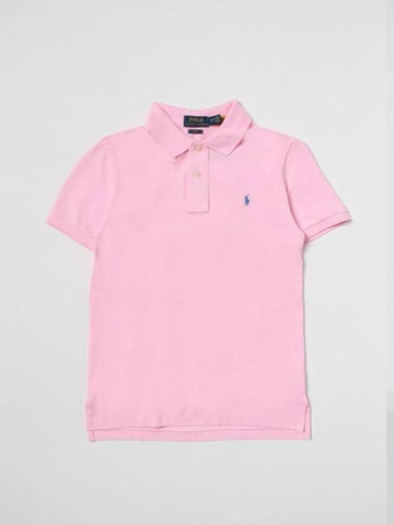 Kids Polo Shirt 323547926 013 Pink - POLO RALPH LAUREN - BALAAN 1