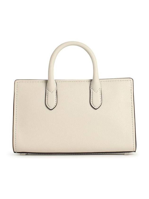 Michael Kors 'Scarlett' White Leather Bag - MICHAEL KORS - BALAAN 3