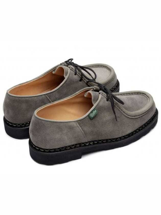 Michael Velor Suede Derby Grey - PARABOOT - BALAAN 4