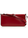 Brushed Leather Femme Bag Scarlet - PRADA - BALAAN 4
