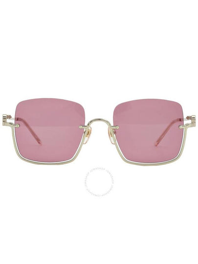 HALFRIM square metal sunglasses B0070716235 - GUCCI - BALAAN 2