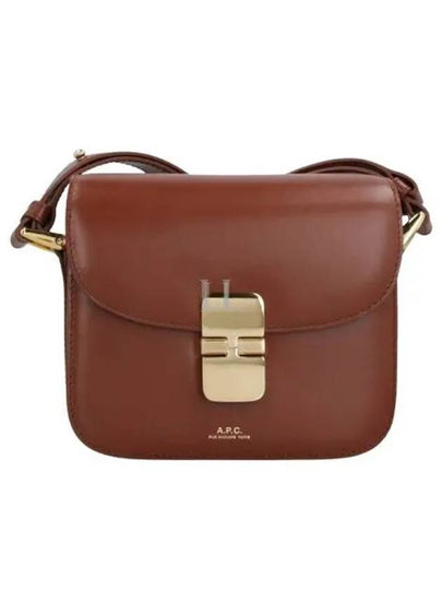 Grace Mini Cross Bag Brown - A.P.C. - BALAAN 2