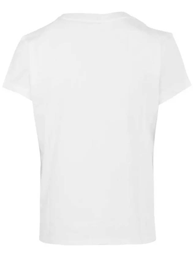 Pony V-Neck Short Sleeve T-Shirt White - POLO RALPH LAUREN - BALAAN 4