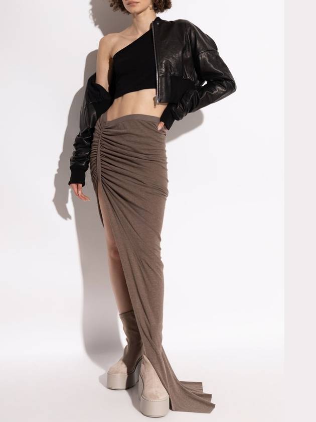 Rick Owens Skirt Edfu, Women's, Brown - RICK OWENS - BALAAN 2