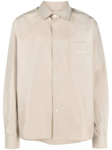 Flow Logo Embroidery Shirt A0878001 - AXEL ARIGATO - BALAAN 1