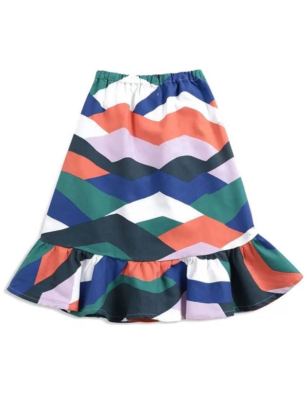 Kids Block Woven Skirt Multi 221AC117 475 - BOBO CHOSES - BALAAN 3