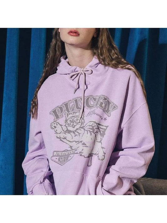 Plucky Cat Pigment Hoodie Lavender - CPGN STUDIO - BALAAN 2