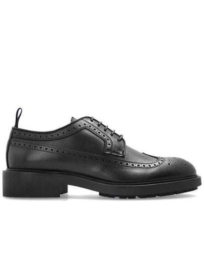 Loch Leather Brogues Black - BURBERRY - BALAAN 2