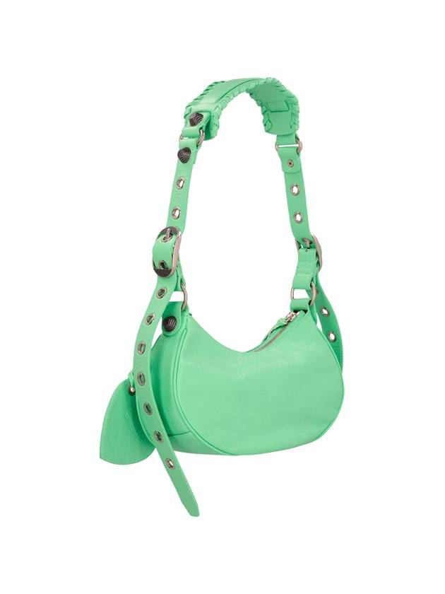 Le Cagole XS Lambskin Shoulder Bag Light Green - BALENCIAGA - BALAAN 3