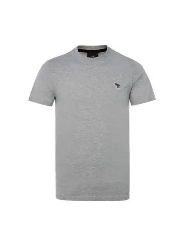 Zebra Logo Short Sleeve T-Shirt Grey - PAUL SMITH - BALAAN 2