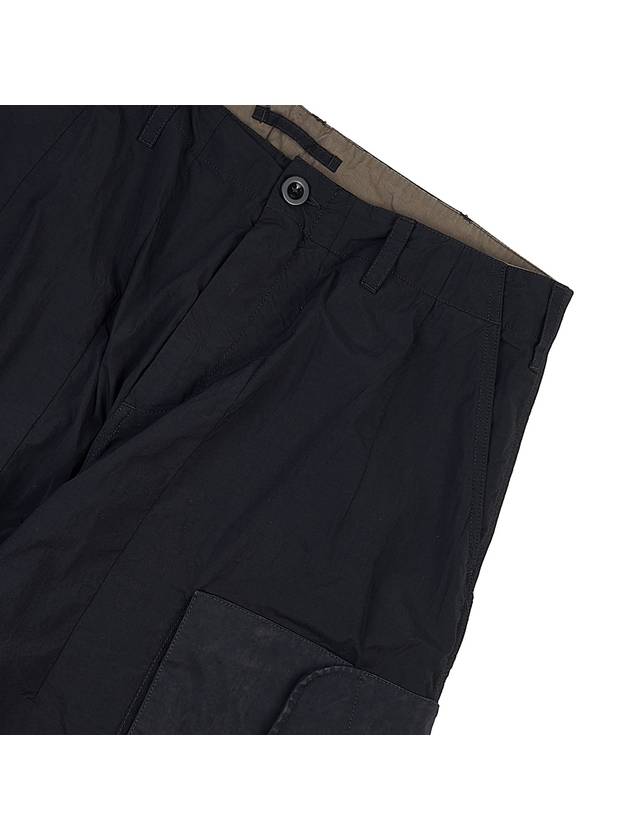 Flap Pocket Cargo Wide Pants Black - TEN C - BALAAN 5