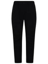 Waistband Elastic Straight Pants Black - TEN C - BALAAN 1