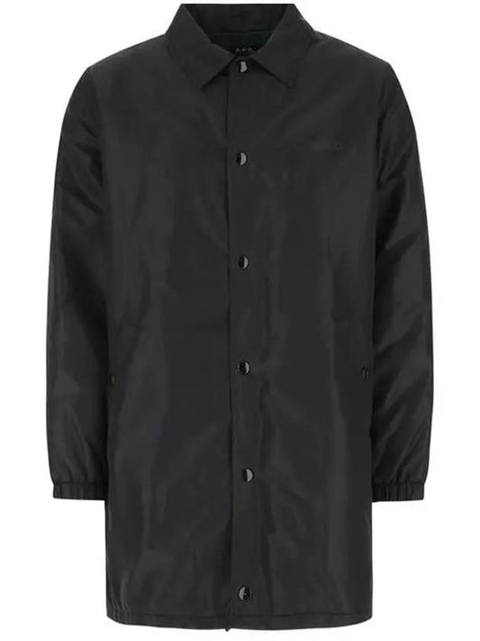 Mateo Coach Logo Jacket Black - A.P.C. - BALAAN 2