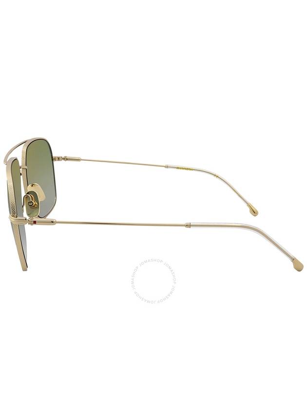 Carrera Green Gradient Gold Mirror Navigator Unisex Sunglasses CARRERA 247/S 0J5G/D6 58 - CARRERA - BALAAN 3