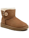 Mini Bailey Button II Winter Boots Chestnut - UGG - BALAAN 4