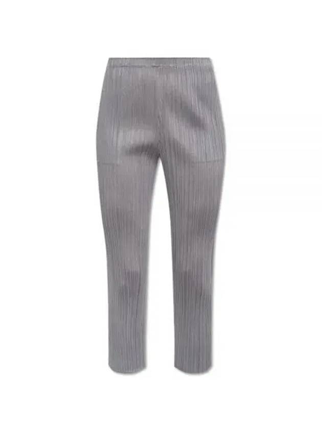 Pleated basic trousers - ISSEY MIYAKE - BALAAN 2