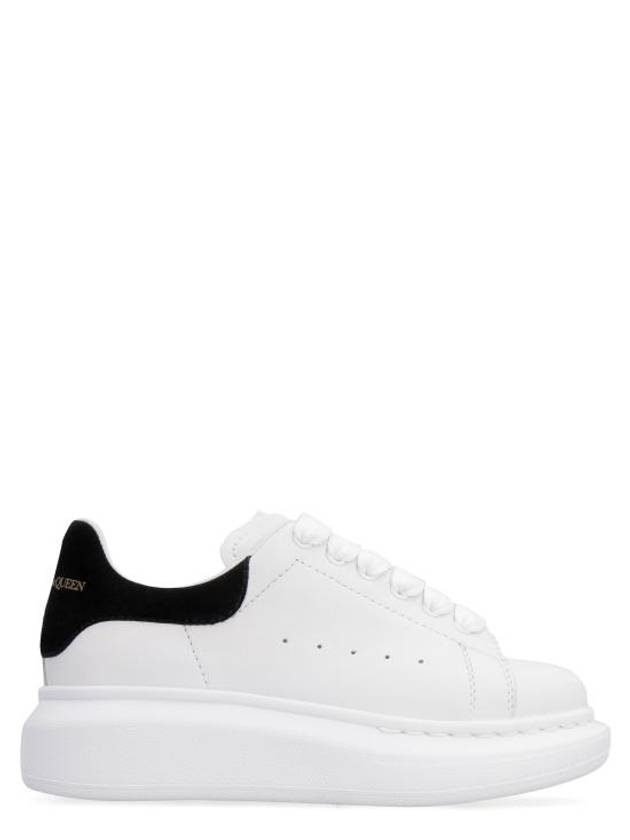 Kids Black Tab Sneakers White - ALEXANDER MCQUEEN - BALAAN 1