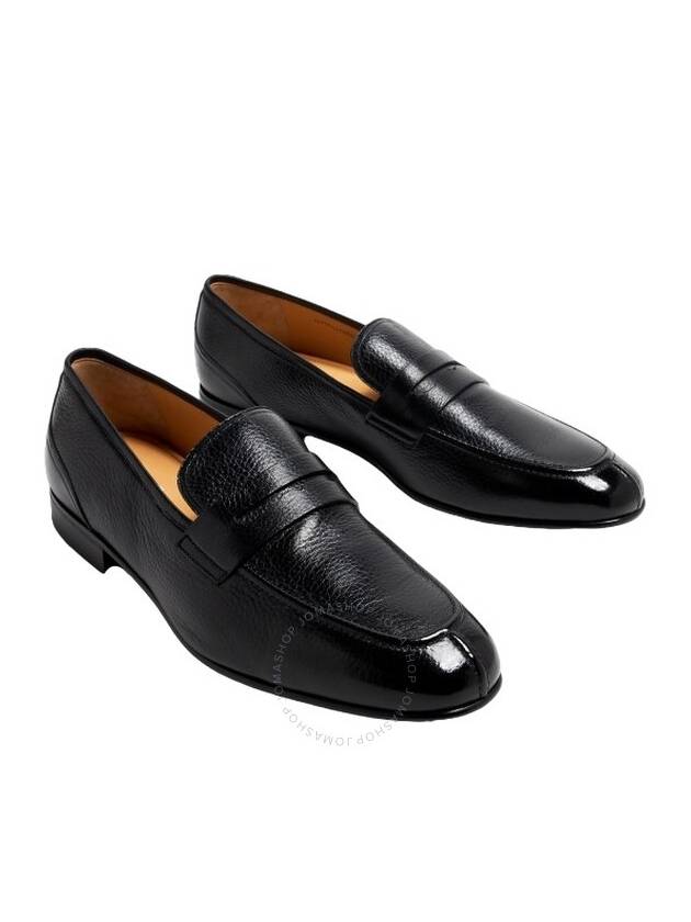 Bally Black Saix-U Leather Penny Loafers, Brand Size 7 ( US Size 8 ) - BALLY - BALAAN 2