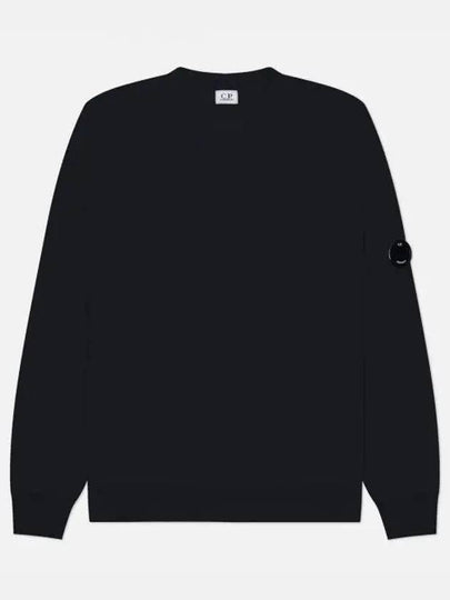 Cotton Crepe Knit Top Black - CP COMPANY - BALAAN 2