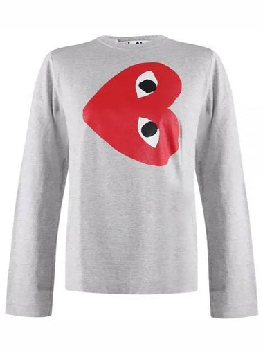 Heart Printing T Shirt P1T267 271643 1146872 - COMME DES GARCONS - BALAAN 1