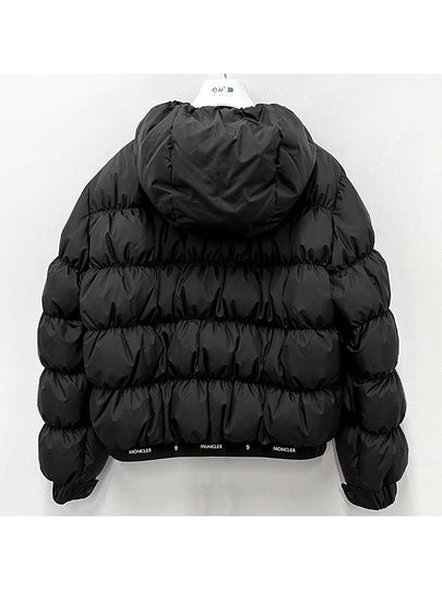 Women s MEDONTE Logo Patch Short Down Padded Jacket Black 1A00025 5973I 999 - MONCLER - BALAAN 2