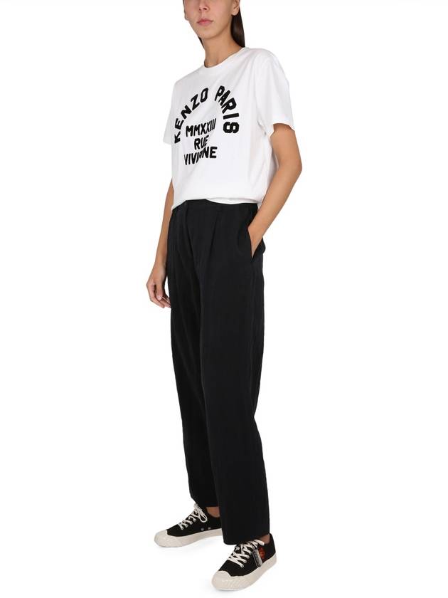 23 ss Straight Cut Pants FD52PA0779FB99 B0040203863 - KENZO - BALAAN 3