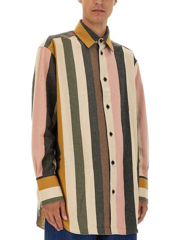 23 fw Logo Embroidered Striped Shirt CAMICIE Multicolor SH0247PG0435154 B0270460290 - JW ANDERSON - BALAAN 5