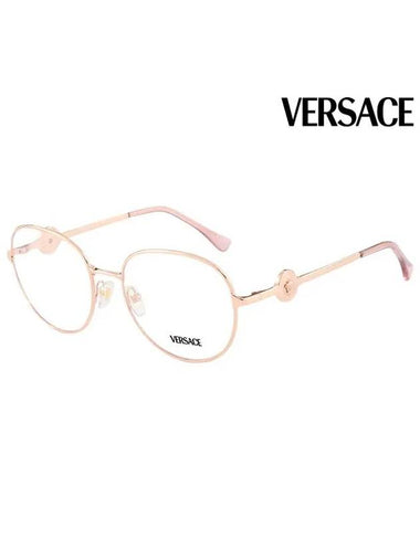 Glasses Frame VE1288 1412 I 54 Round Metal Women s - VERSACE - BALAAN 1