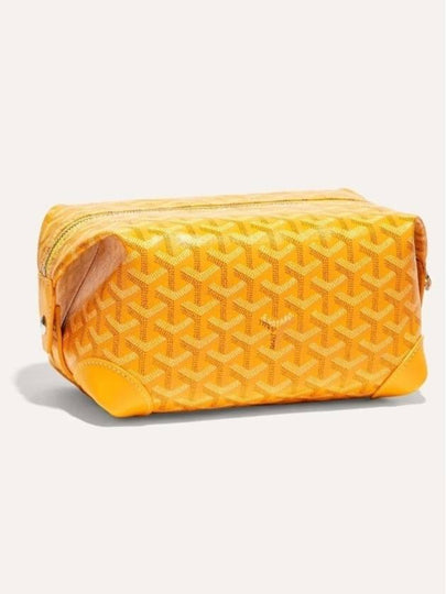 Bowling 25 Toiletry Pouch Bag Yellow - GOYARD - BALAAN 2