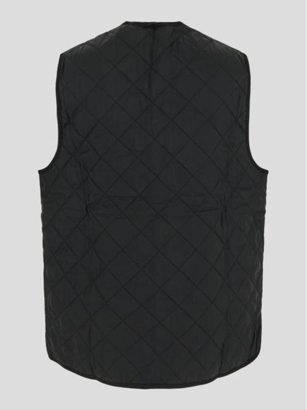 Quilted Waistcoat Zip In Liner Vest Black - BARBOUR - BALAAN 3