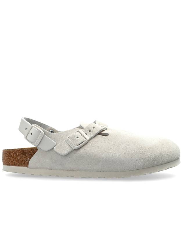 Birkenstock Shoes Tokio II Suede, Women's, Grey - BIRKENSTOCK - BALAAN 1